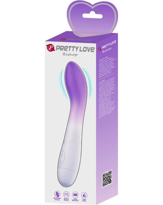 Pretty Love BISHOP G-SPOT VIBRATOR 30 VIBRATIONS PURPLE