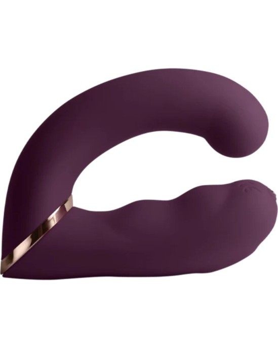 Rocks-Off GEMINI DUAL VIBRATOR G-SPOT CLITORIS STIMULATOR PURPLE