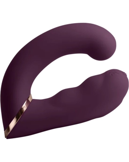 Rocks-Off GEMINI DUAL VIBRATOR G-SPOT CLITORIS STIMULATOR PURPLE