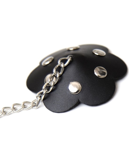 Ohmama Fetish PETAL NIPPLE SHIELD WITH CHAIN