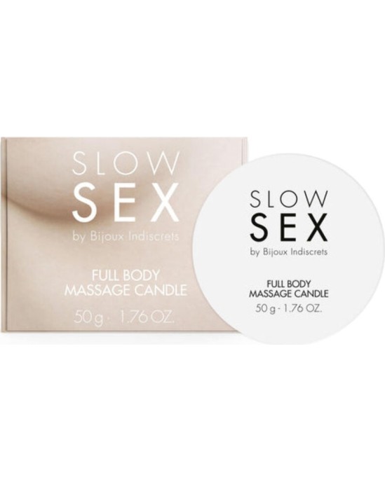 Bijoux Slow Sex BIJOUX - SLOW SEX BODY MASSAGE CANDLE 50 G