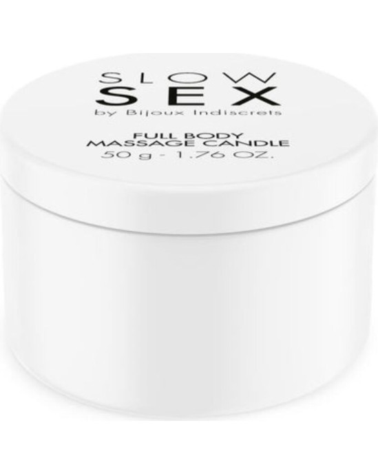 Bijoux Slow Sex BIJOUX - SLOW SEX BODY MASSAGE CANDLE 50 G