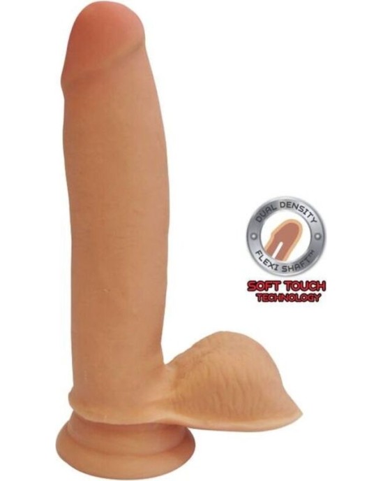Get Real DUAL DENSITY DILDO 12 CM BALLS SKIN