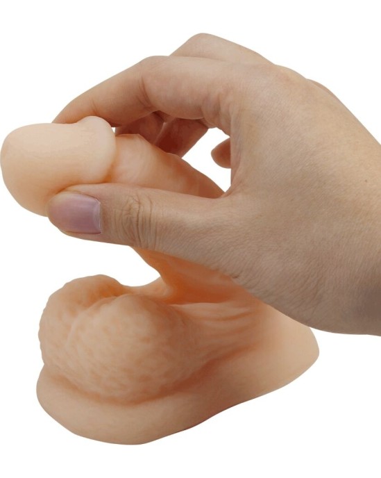 Pretty Love WILDON ULTRA REALISTIC AND ELASTIC DILDO 10 CM NATURAL