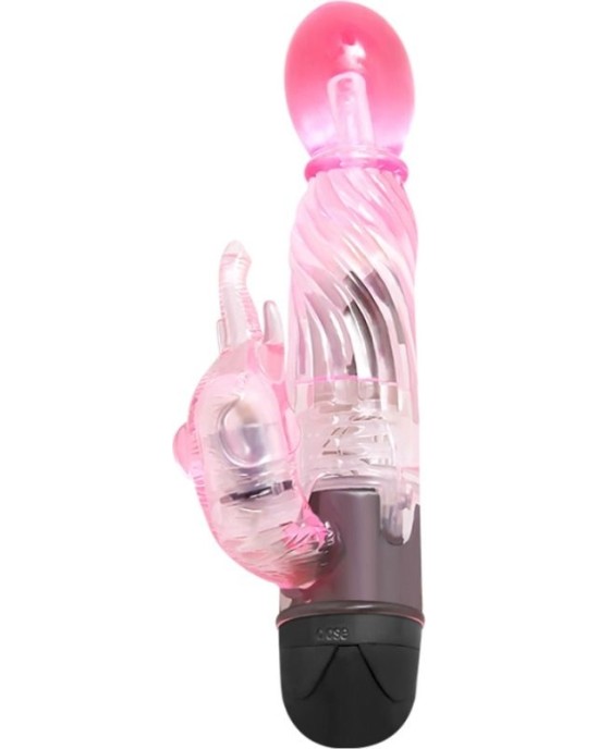 Baile Vibrators BAILE - GIVE YOU A KIND OF LOVER VIBRATOR WITH PINK RABBIT 10 MODES