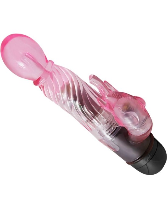 Baile Vibrators BAILE - GIVE YOU A KIND OF LOVER VIBRATOR WITH PINK RABBIT 10 MODES