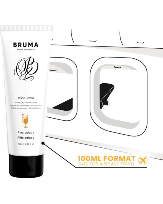 Bruma ALOE VERA SLIDING GEL PINA COLADA FLAVOR 100 ML