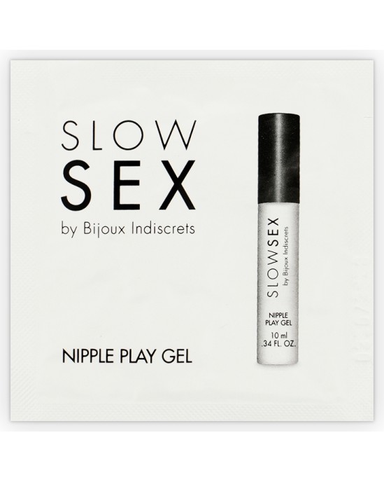 Bijoux Slow Sex BIJOUX - SLOW SEX NIPPLE STIMULATING GEL NIPPLE PLAY SINGLE DOSE GEL