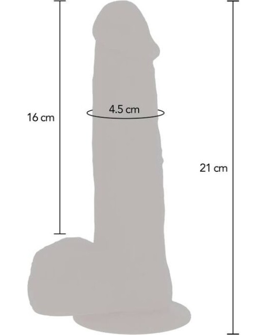 Get Real ROTATING BEADS VIBRATING DILDO SKIN