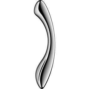 Satisfyer Dildo SATISFYER - PURE GRAVITY 1 STAINLESS STEEL DOUBLE-ENDED DILDO