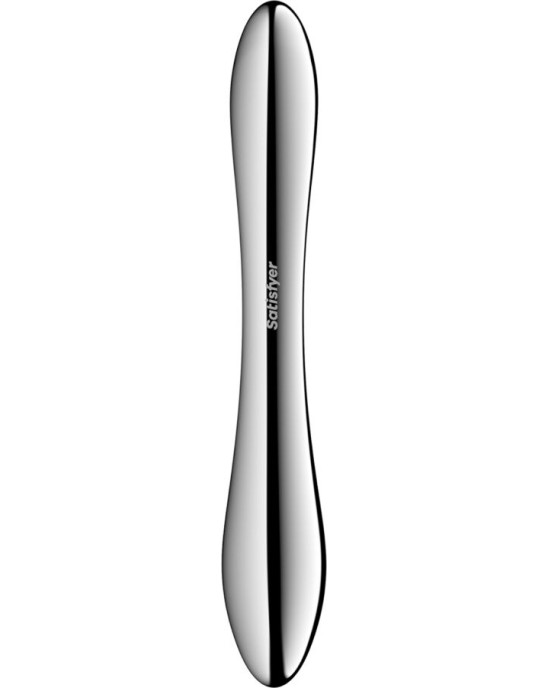 Satisfyer Dildo SATISFYER - PURE GRAVITY 1 STAINLESS STEEL DOUBLE-ENDED DILDO