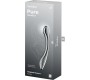 Satisfyer Dildo SATISFYER - PURE GRAVITY 1 STAINLESS STEEL DOUBLE-ENDED DILDO