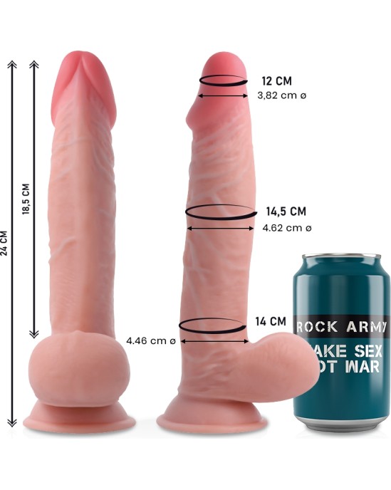 Rock Army ROCKARMY - DUAL DENSITY SHERMAN 24 CM -O- 4.62 CM