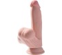 King Cock Plus KING COCK - PLUS 3D DILDO SWINGING BALLS 15.2 CM LIGHT SKIN