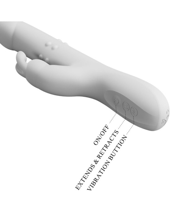 Pretty Love REESE VIBRATOR WITH SILVER ROTATION