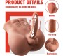 Xise BERTLETT DILDO ASS REALISTIC DILDO AND ANUS MASTURBATOR FRONT POSITION WITH THRUSTING 18 CM