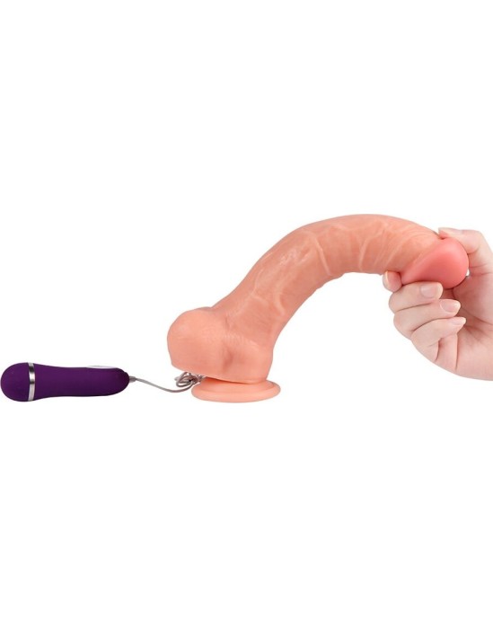 Shequ APOLO VIBRATOR DILDO WITH REMOTE CONTROL 24.5 CM