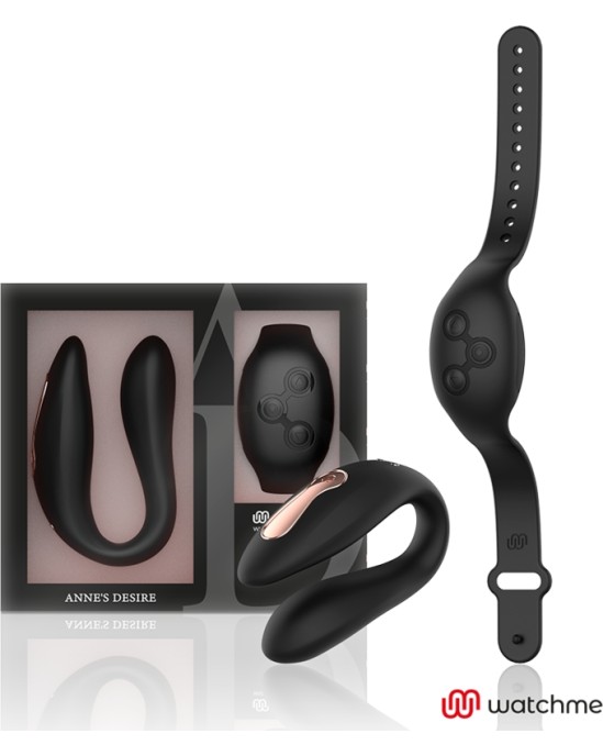 Anne&acute;s Desire ANNE'S DESIRE - DUAL PLEASURE TECNOLOG A WATCHME BLACK