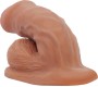 Pretty Love WARNELL ULTRA REALISTIC AND ELASTIC DILDO 9.5 CM MULATO