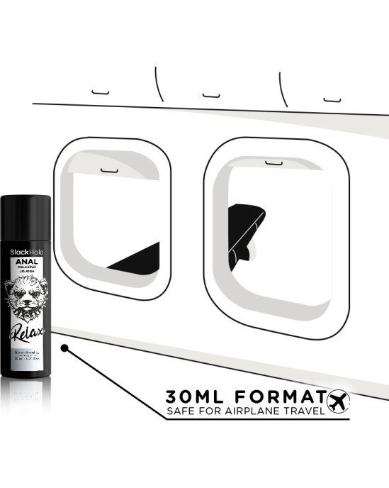 Black Hole ANAL RELAXING JOJOBA RELAX SILICONE BASE 30 ML