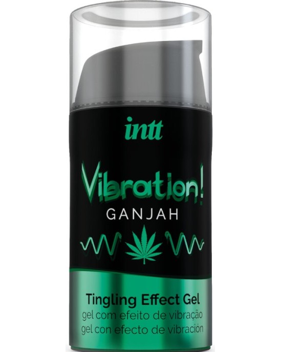 Intt Unisex Arousal Gel INTT - POWERFUL INTIMATE STIMULANT LIQUID VIBRATING GEL CANNABIS 15ML