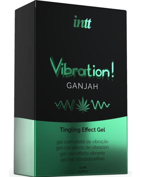 Intt Unisex Arousal Gel INTT - POWERFUL INTIMATE STIMULANT LIQUID VIBRATING GEL CANNABIS 15ML