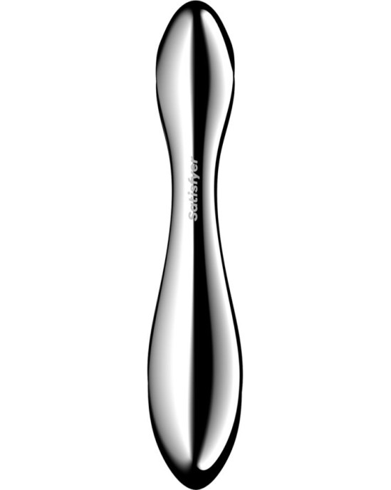 Satisfyer Dildo SATISFYER - PURE GRAVITY 2 STAINLESS STEEL DOUBLE-ENDED DILDO