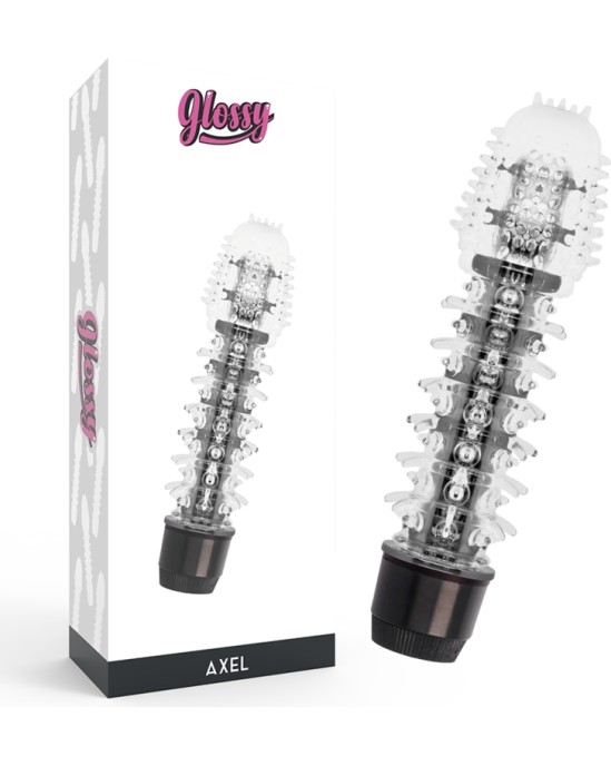 Glossy AXEL BLACK VIBRATOR
