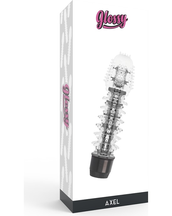 Glossy AXEL BLACK VIBRATOR