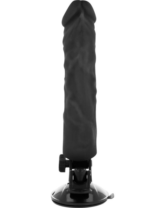 Basecock REALISTIC VIBRATOR REMOTE CONTROL BLACK 21 CM -O- 4 CM