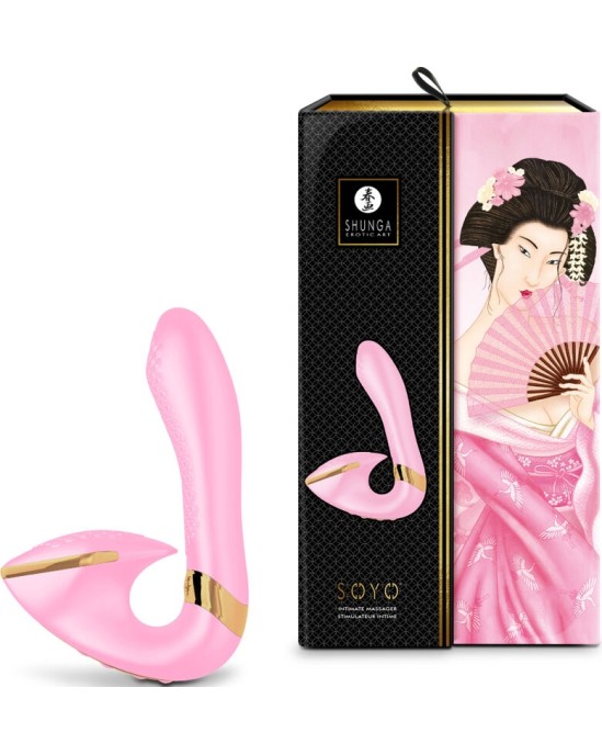 Shunga Toys SHUNGA - SOYO INTIMATE MASSAGER PINK