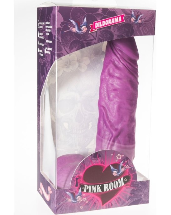 Pink Room CHEMS REALISTIC DILDO PURPLE 20 CM