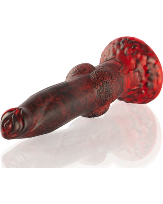 Epic PROMETHEUS DILDO TITAN IN FLAMES RECHARGEABLE REMOTE CONTROL