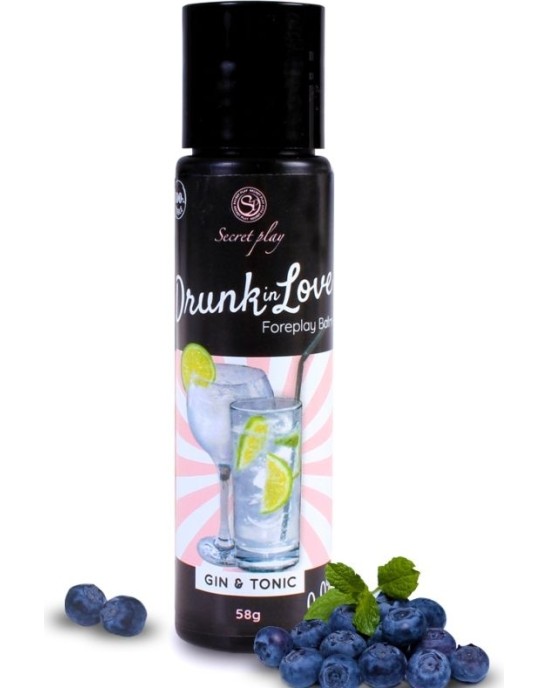 Secretplay Cosmetic SECRETPLAY - LUBRICANT DRUNK IN LOVE GIN&TONIC 60 ML