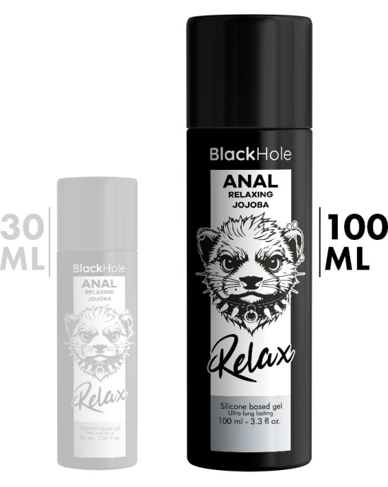 Black Hole ANAL RELAXING JOJOBA RELAX SILICONE BASE 100 ML