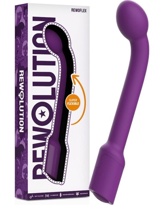 Rewolution REWOFLEX FLEXIBLE G-POINT STIMULATOR VIBRATOR