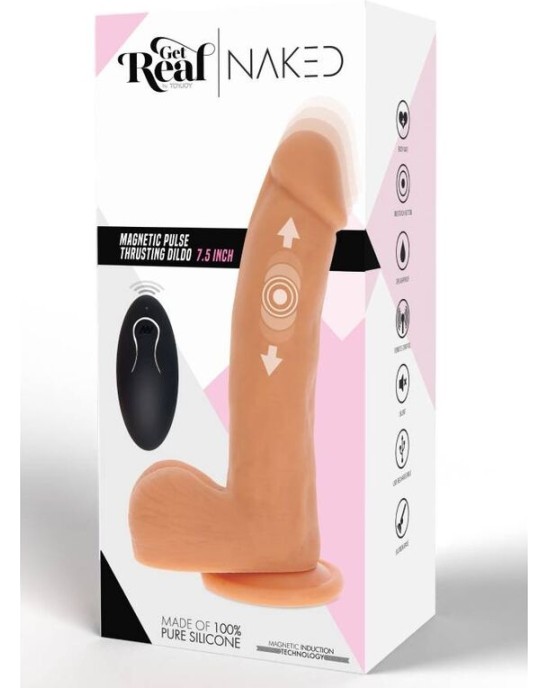 Get Real MAGNETIC PULSE TRUSTING DILDO SKIN