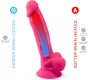 Silexd REALISTIC PENIS MODEL 18 PINK VIBRATION + REMOTE CONTROL LRS