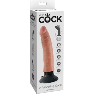 King Cock Reaslitic Dildo with Vibration 7