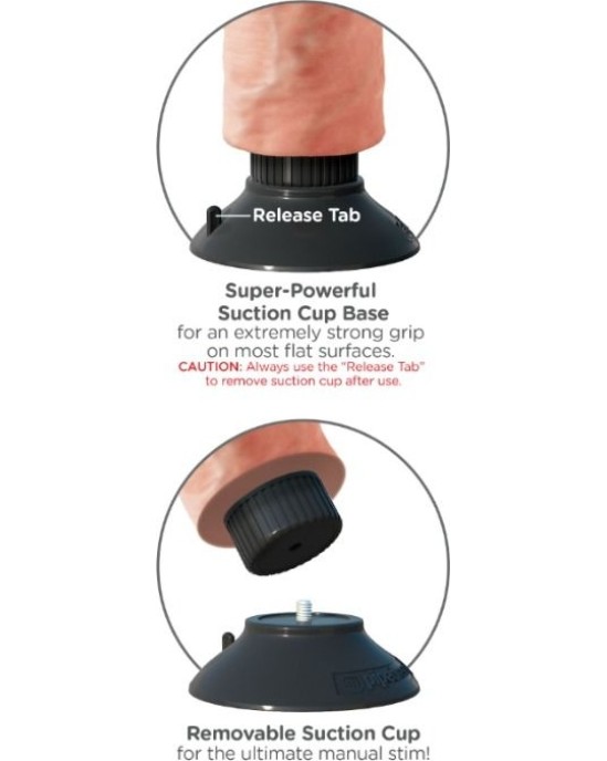 King Cock Reaslitic Dildo with Vibration 7