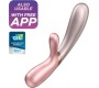 Satisfyer Connect SATISFYER - HOT LOVER VIBRATOR ROSE & BEIGE