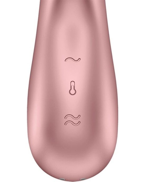 Satisfyer Connect SATISFYER - HOT LOVER VIBRATOR ROSE & BEIGE