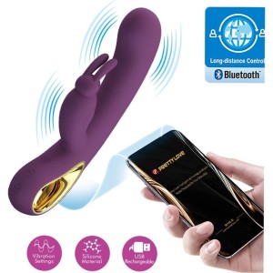 Pretty Love Flirtation PRETTY LOVE - LIAM RABBIT VIBRATOR & G SPOT STIMULATOR PURPLE
