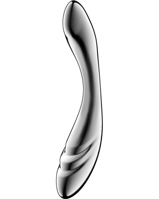 Satisfyer Dildo SATISFYER - PURE GRAVITY 3 STAINLESS STEEL DOUBLE-ENDED DILDO