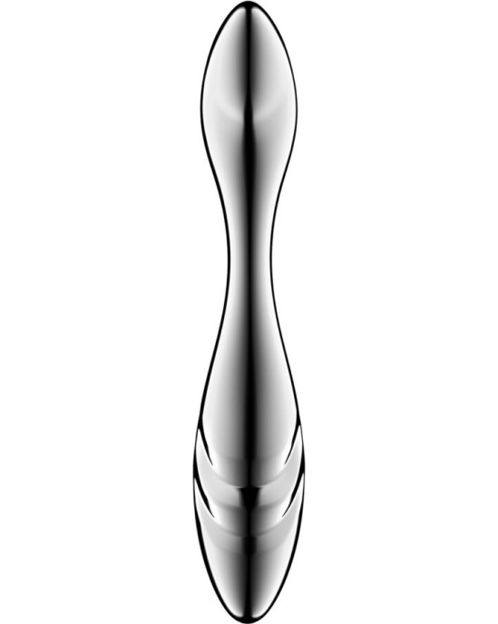 Satisfyer Dildo SATISFYER - PURE GRAVITY 3 STAINLESS STEEL DOUBLE-ENDED DILDO
