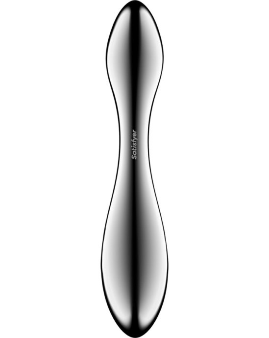 Satisfyer Dildo SATISFYER - PURE GRAVITY 3 STAINLESS STEEL DOUBLE-ENDED DILDO