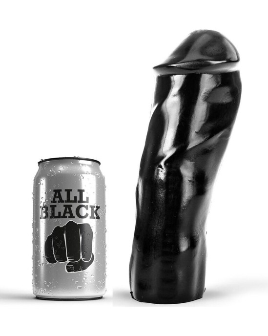 All Black DILDO REALISTIC 20 CM
