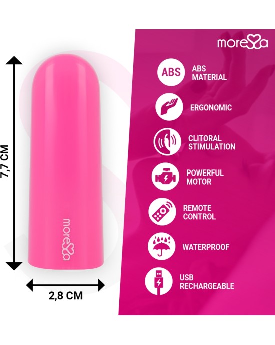 Moressa NIX VIBRATOR REMOTE CONTROL PINK