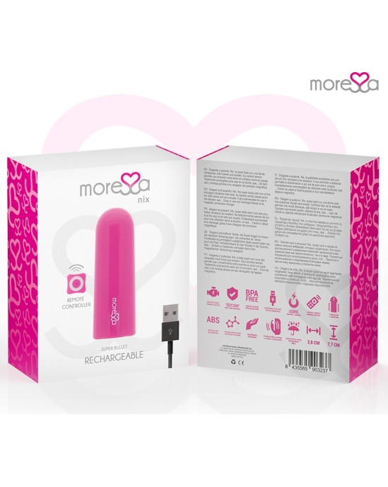 Moressa NIX VIBRATOR REMOTE CONTROL PINK