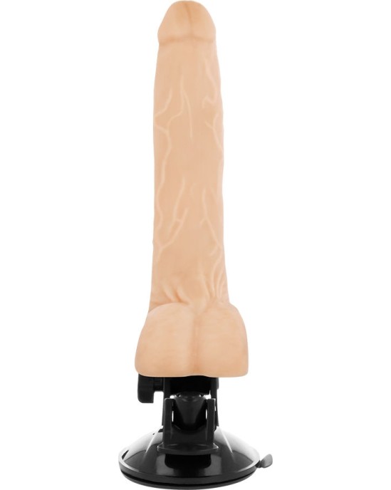 Basecock REALISTIC VIBRATOR REMOTE CONTROL FLESH 19 CM -O- 4 CM